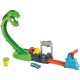 Pista de masini Hot Wheels by Mattel City Toxic Snake Strike cu masinuta si slime