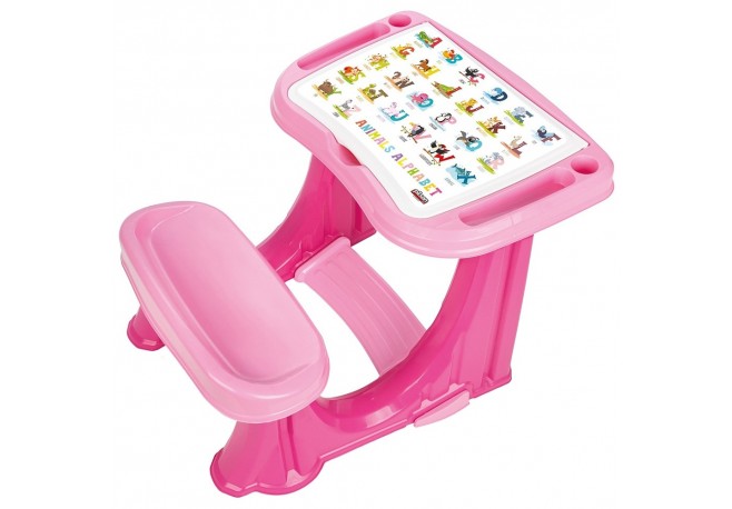 Banca scolara Pilsan Handy Study Desk pink