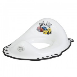 Reductor wc copii MyKids Cars Alb-Black antialunecare