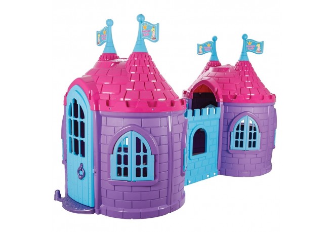 Casuta pentru copii Pilsan Duble Princess Castle purple