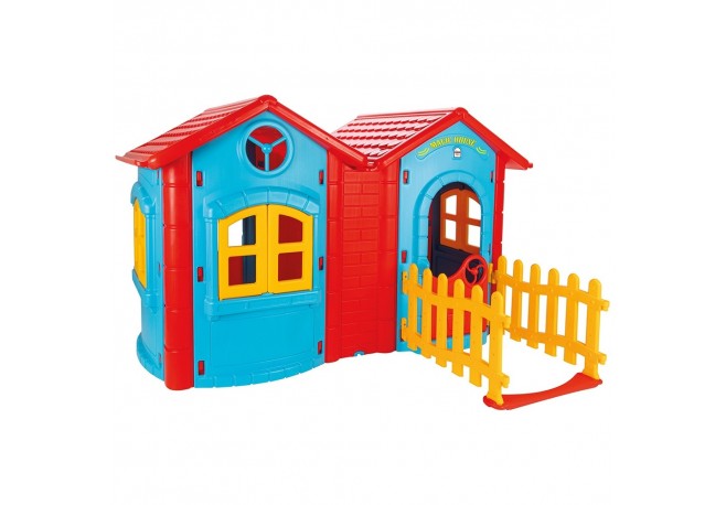 Casuta pentru copii Pilsan Double Magic House blue