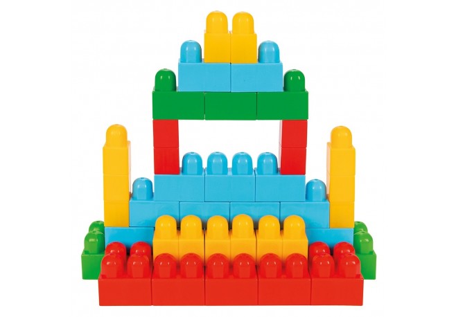 Jucarie Pilsan Cuburi de construit in cutie Super Blocks 95 piese