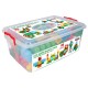 Jucarie Pilsan Cuburi de construit in cutie Super Blocks 95 piese