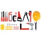 Jucarie Pilsan Set unelte 03-249 cu casca