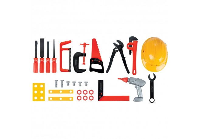 Jucarie Pilsan Set unelte 03-249 cu casca