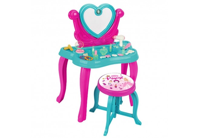 Jucarie Pilsan Masuta de machiaj Hearth turquoise