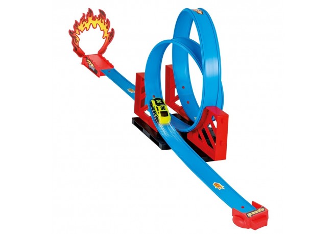 Pista de masini Pilsan Race 360 blue cu masinuta