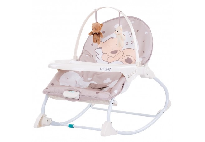 Scaunel balansoar Chipolino Enjoy beige