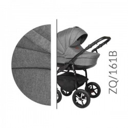 Carucior 3 in 1 Baby Merc Zippy Q - ZQ161B - Cadru Negru