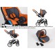 Carucior 3 in 1 Baby Merc Faster 2 Style-1B Cadru Negru