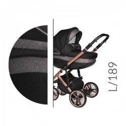 Carucior 3 in 1 Baby Merc Faster 3 Limited Edition - L/189 Cadru Grey