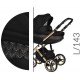 Carucior 3 in 1 Baby Merc Faster 3 Limited Edition - L/143 Cadru Gold