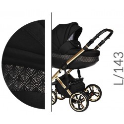 Carucior 3 in 1 Baby Merc Faster 3 Limited Edition - L/143 Cadru Gold