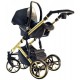 Carucior 3 in 1 Baby Merc Faster 3 Limited Edition - L/143 Cadru Gold