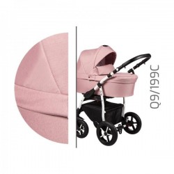 Carucior 3 in 1 Baby Merc Q9 - 199C - Cadru Alb