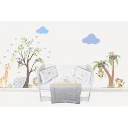 Lenjerie MyKids 4+1 Piese Racoon H240 120x60