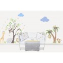 Lenjerie MyKids 4+1 Piese Racoon H240 120x60