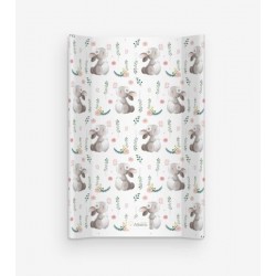 Saltea de infasat bebe cu intaritura 70x48 Klups Bunny World C003