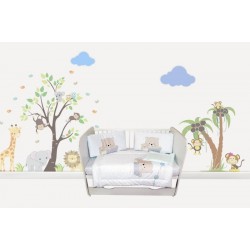 Lenjerie MyKids 4+1 Piese Teddy Ballon 120x60