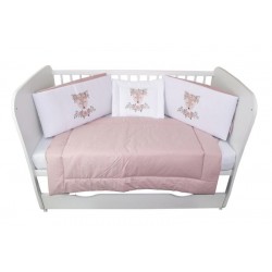 Lenjerie MyKids 4+1 Piese Rose N001 120x60
