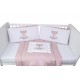 Lenjerie MyKids 4+1 Piese Rose N001 120x60
