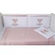 Lenjerie MyKids 4+1 Piese Rose N001 120x60