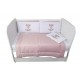 Lenjerie MyKids 4+1 Piese Rose N001 120x60