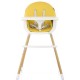 Scaun de masa Chipolino Rio 2 in 1 citrus