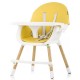Scaun de masa Chipolino Rio 2 in 1 citrus