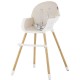 Scaun de masa Chipolino Rio 2 in 1 vanilla