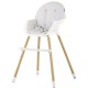 Scaun de masa Chipolino Rio 2 in 1 mist