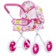 Carucior pentru papusi Chipolino Lora flowers