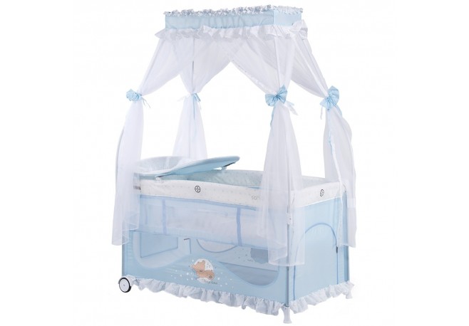 Patut pliabil Chipolino Sahara peony blue