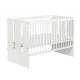 Patut Cu Sertar Klups Paula Alb + Saltea 10 MyKids MyDreams II