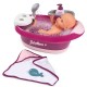 Cadita pentru papusa Smoby Baby Nurse Baleno Bath