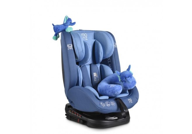 Scaun auto 0-36 kg cu isofix Moni Serengeti Blue