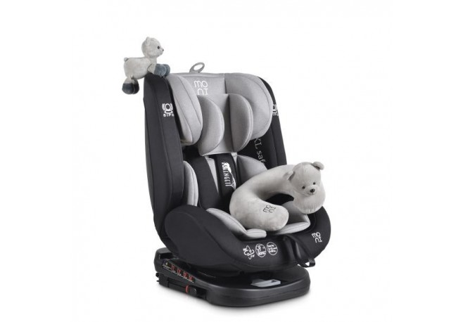 Scaun auto 0-36 kg cu isofix Moni Serengeti Grey