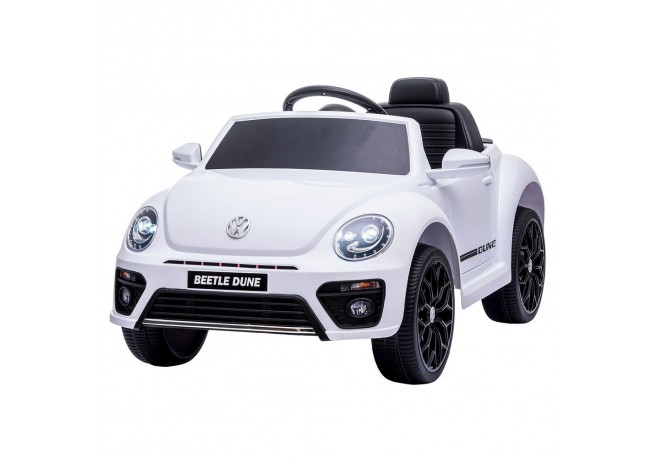 Masinuta electrica Chipolino Volkswagen Beetle Dune Convertible white