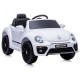 Masinuta electrica Chipolino Volkswagen Beetle Dune Convertible white