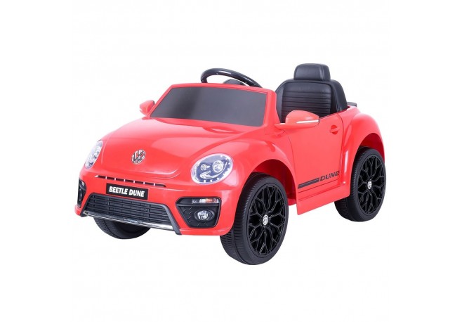 Masinuta electrica Chipolino Volkswagen Beetle Dune Convertible red