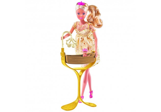 Papusa Simba Steffi Love Royal Baby 29 cm cu accesorii