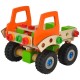 Set constructie din lemn Eichhorn Wheel Loader 6 in 1 140 piese