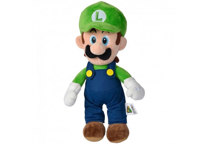 Jucarie de plus Simba Super Mario Luigi 30 cm