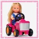 Set Simba Papusa Evi Love 12 cm tractor cu remorca si accesorii