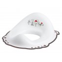 Reductor wc copii MyKids Family Alb-Gri antialunecare