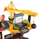 Pista de masini Dickie Toys Construction cu 4 masinute si accesorii