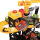 Pista de masini Dickie Toys Construction cu 4 masinute si accesorii