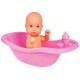 Set Simba Steffi Love New Born Baby Set papusa 29 cm 1 bebelus si accesorii