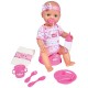 Papusa Simba New Born Baby Baby Doll 43 cm cu accesorii