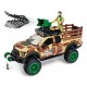 Set Dickie Toys Wild Park Ranger masina cu figurine si accesorii